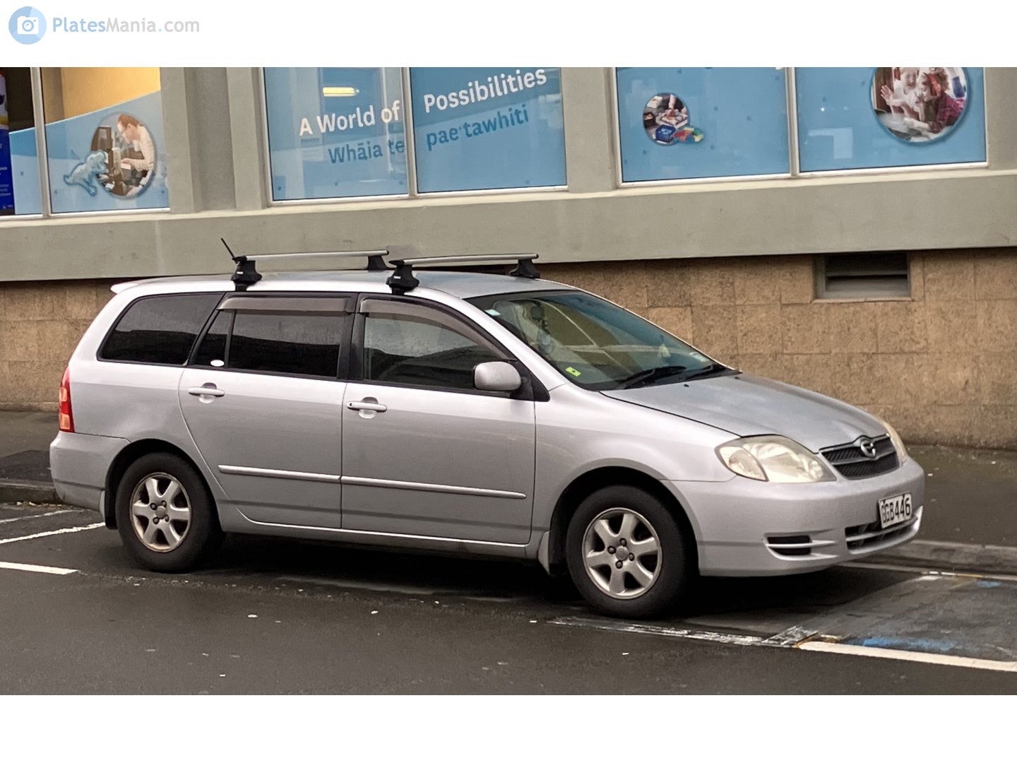 GGB446, Toyota Corolla Fielder 1st gen (E120), 2000–2006