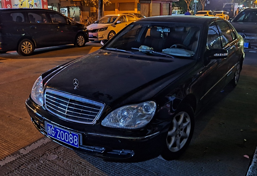 浙G·Z0088, Mercedes-Benz S-Klasse 6th gen (W220/V220), 1998–2005
