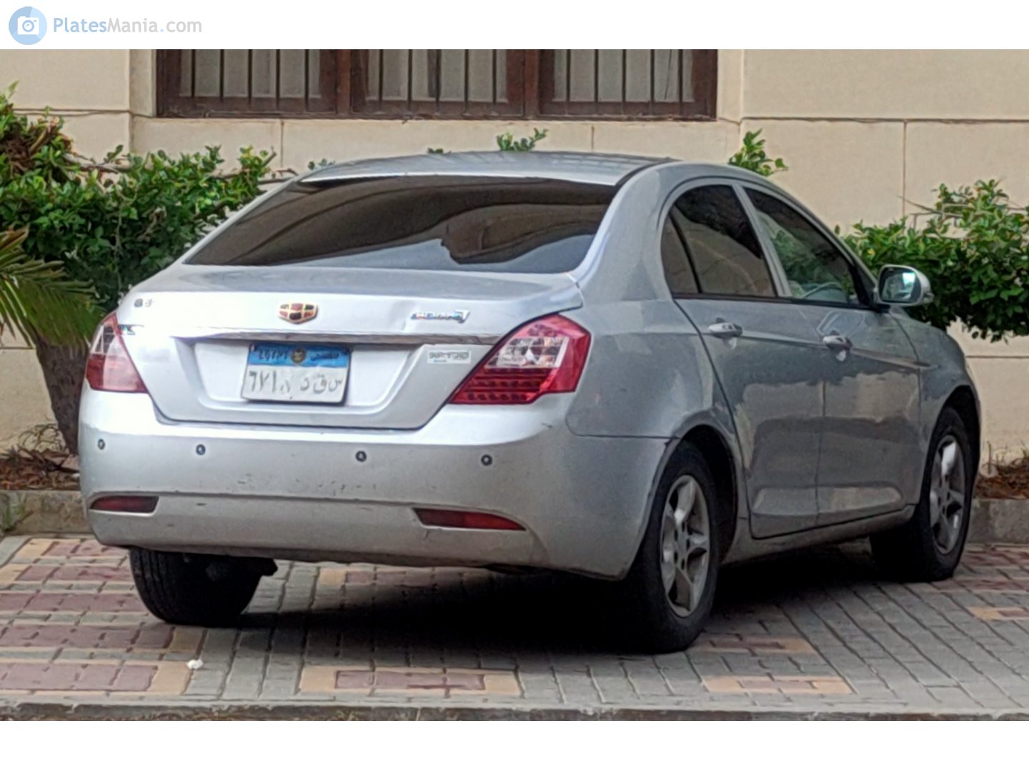 ٦٧١٨ دقس, Emgrand EC7 1st gen Sedan, 2009–2014