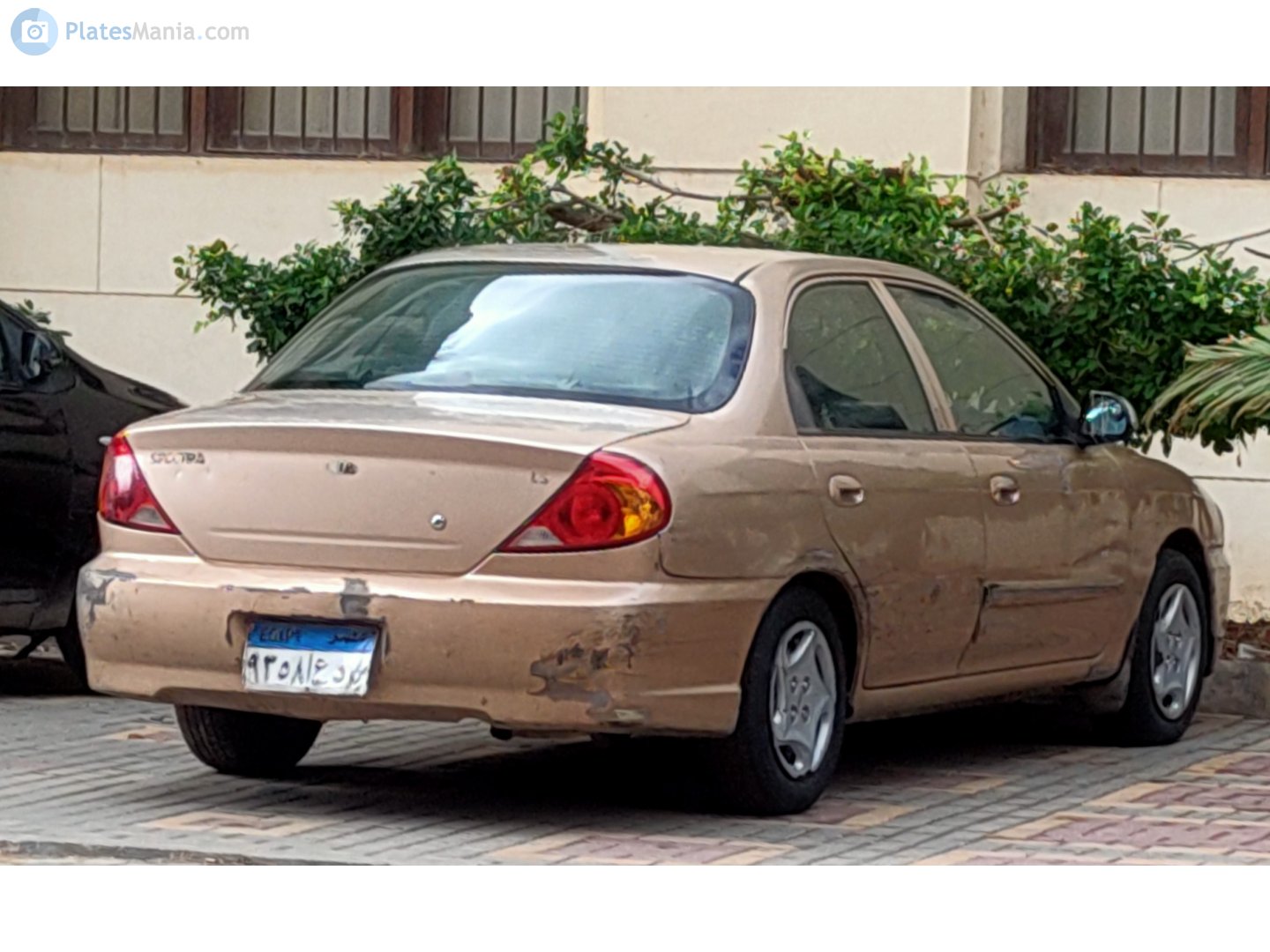 ٩٣٥٨ عدس, Kia Spectra 1st gen Sedan (SD), 2001–2004 (–2011 for others)