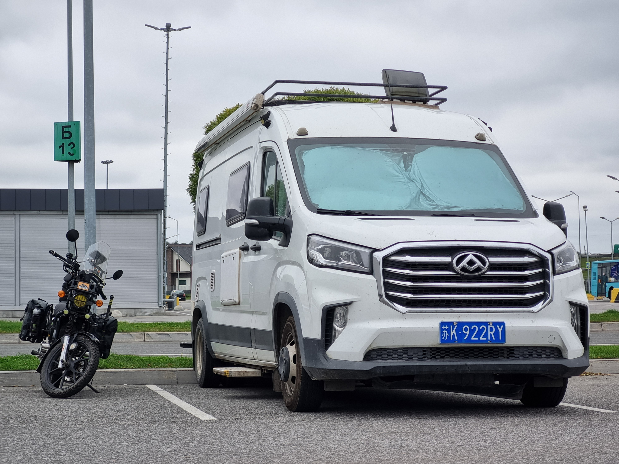 苏K·922RY, Maxus V90 1st gen RV90 (CN-market), 2019–