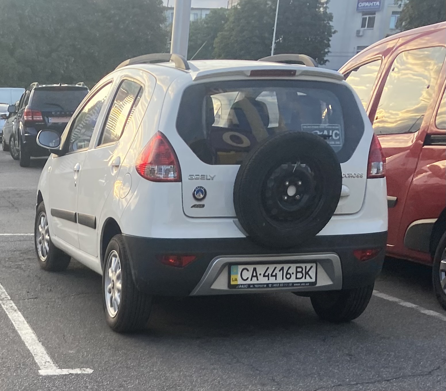 CA 4416 BK, Geely LC 1st gen Cross, 2011–2016