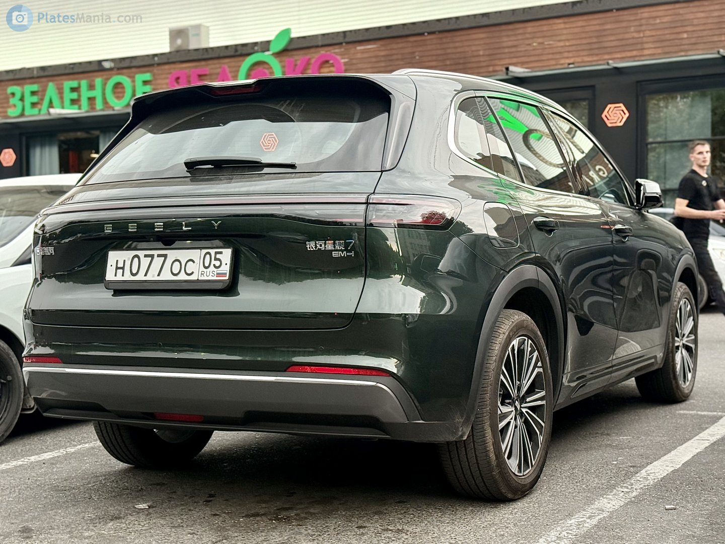 н 077 ос 05, Geely Galaxy Starship 7 