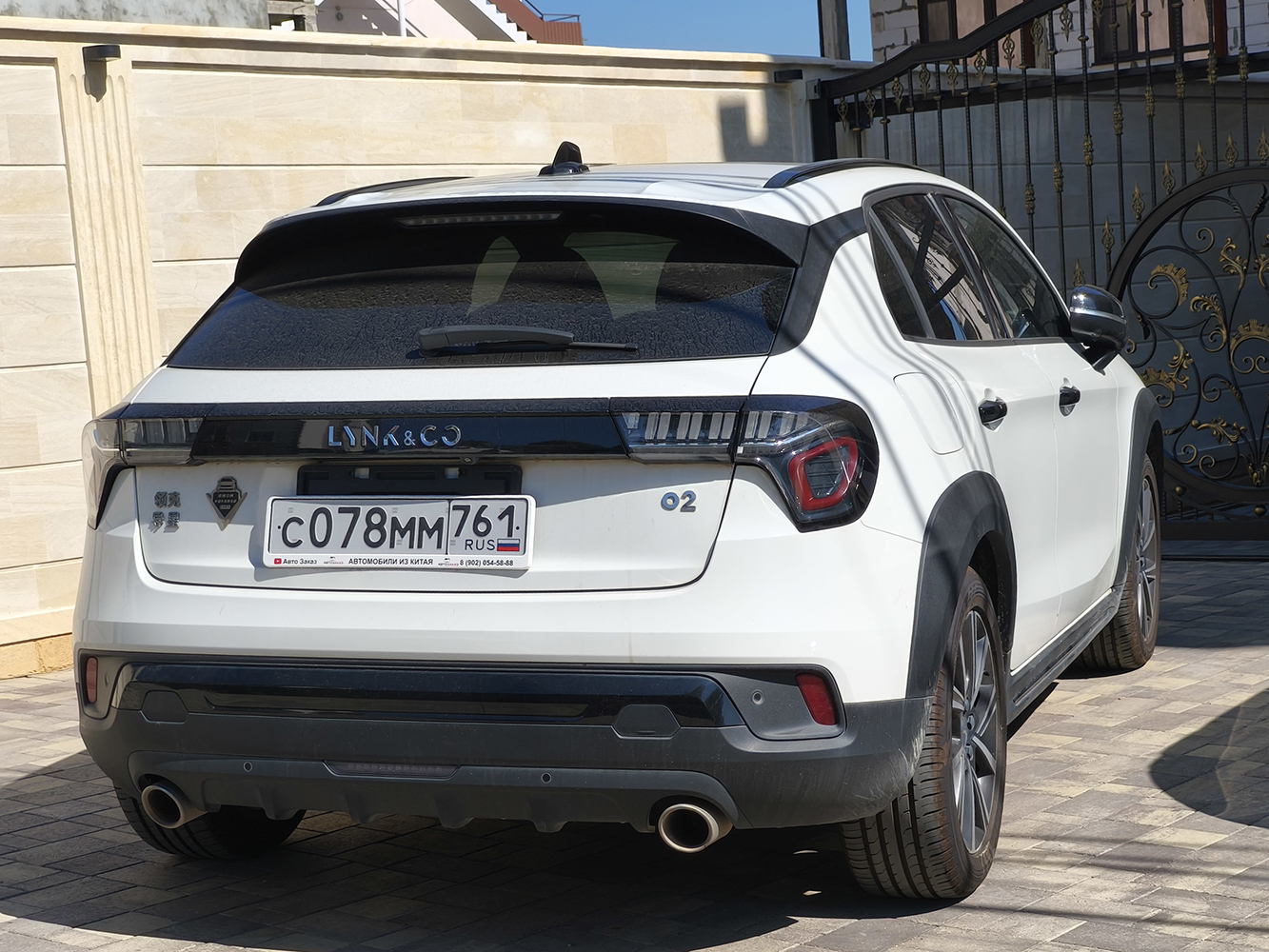 с 078 мм 761, Lynk & Co 02 1st gen SUV, 2018–