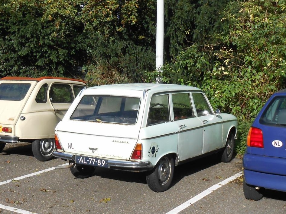 AL-77-89, Peugeot 204 1st gen Break (D12), 1966–1976