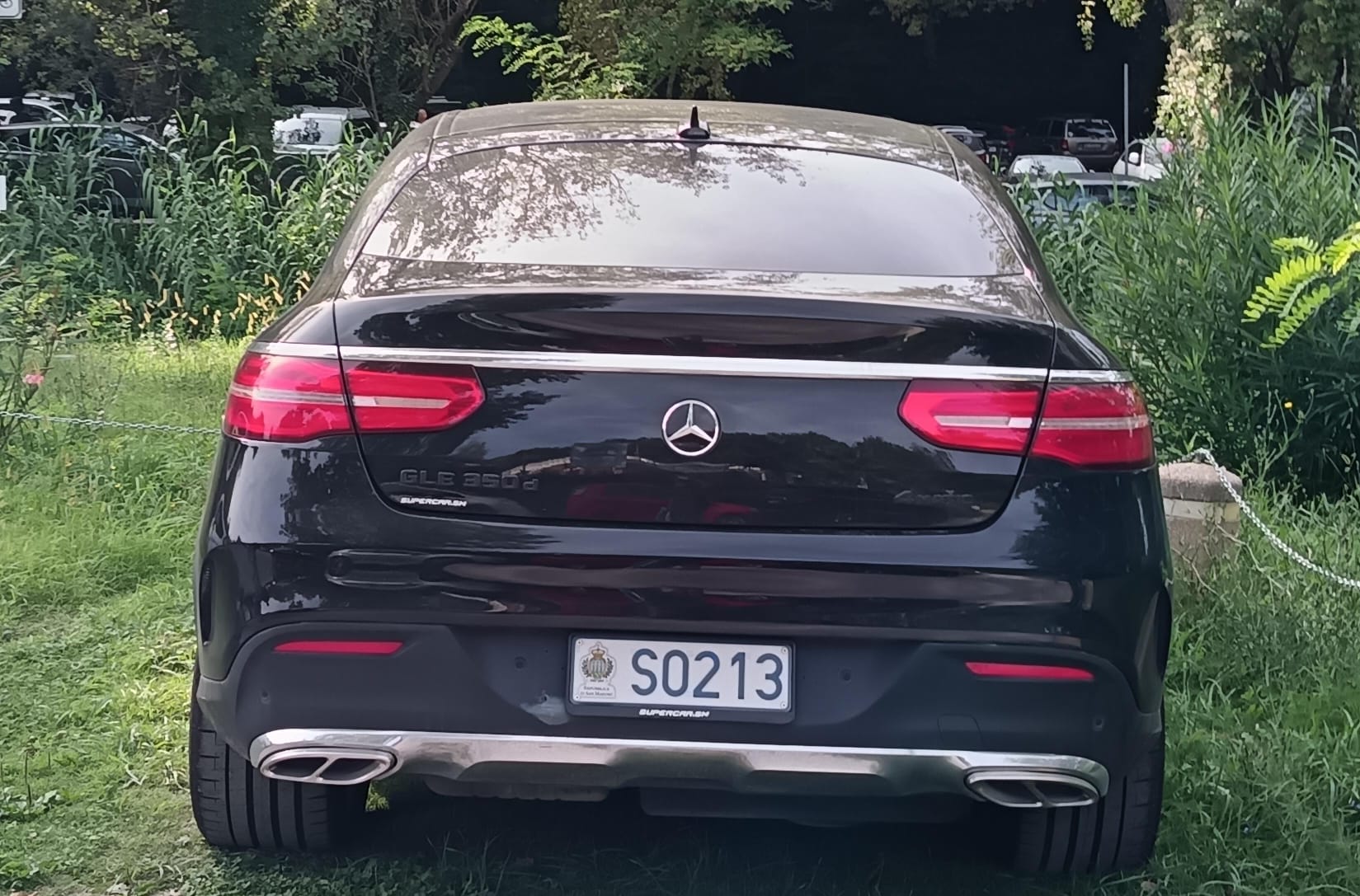 S0213, Mercedes-Benz GLE-Klasse 1st gen Coupé (C292), 2015–2019