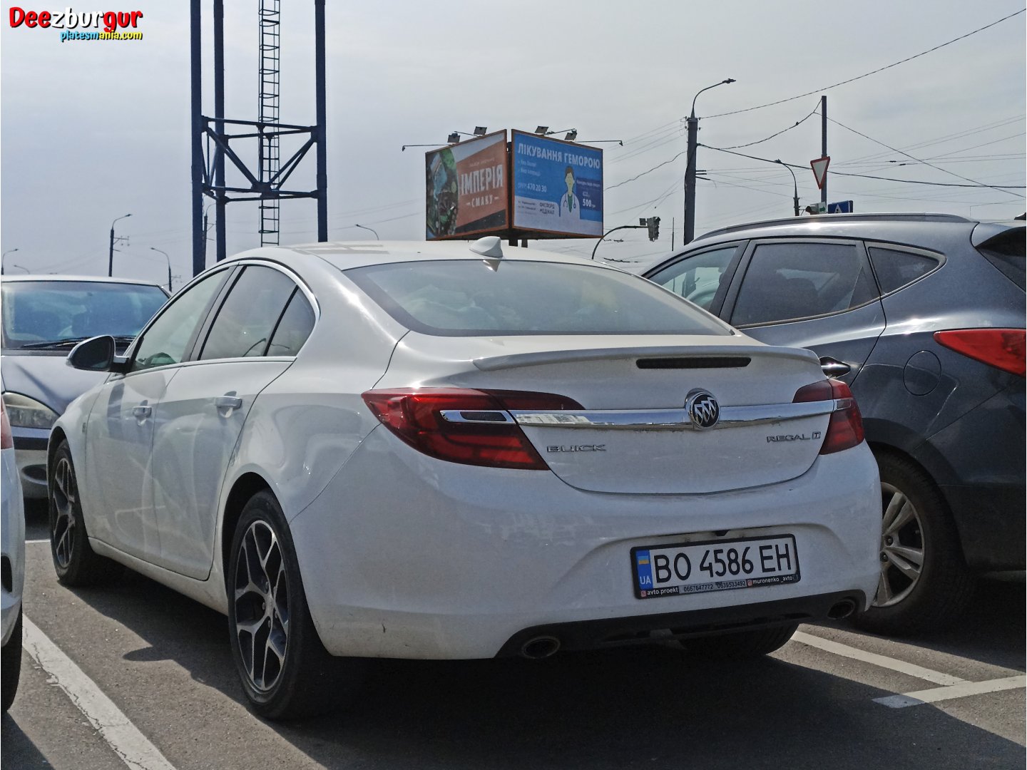 BO 4586 EH, Buick Regal 5th gen (GMX350), facelift, 2013–2017