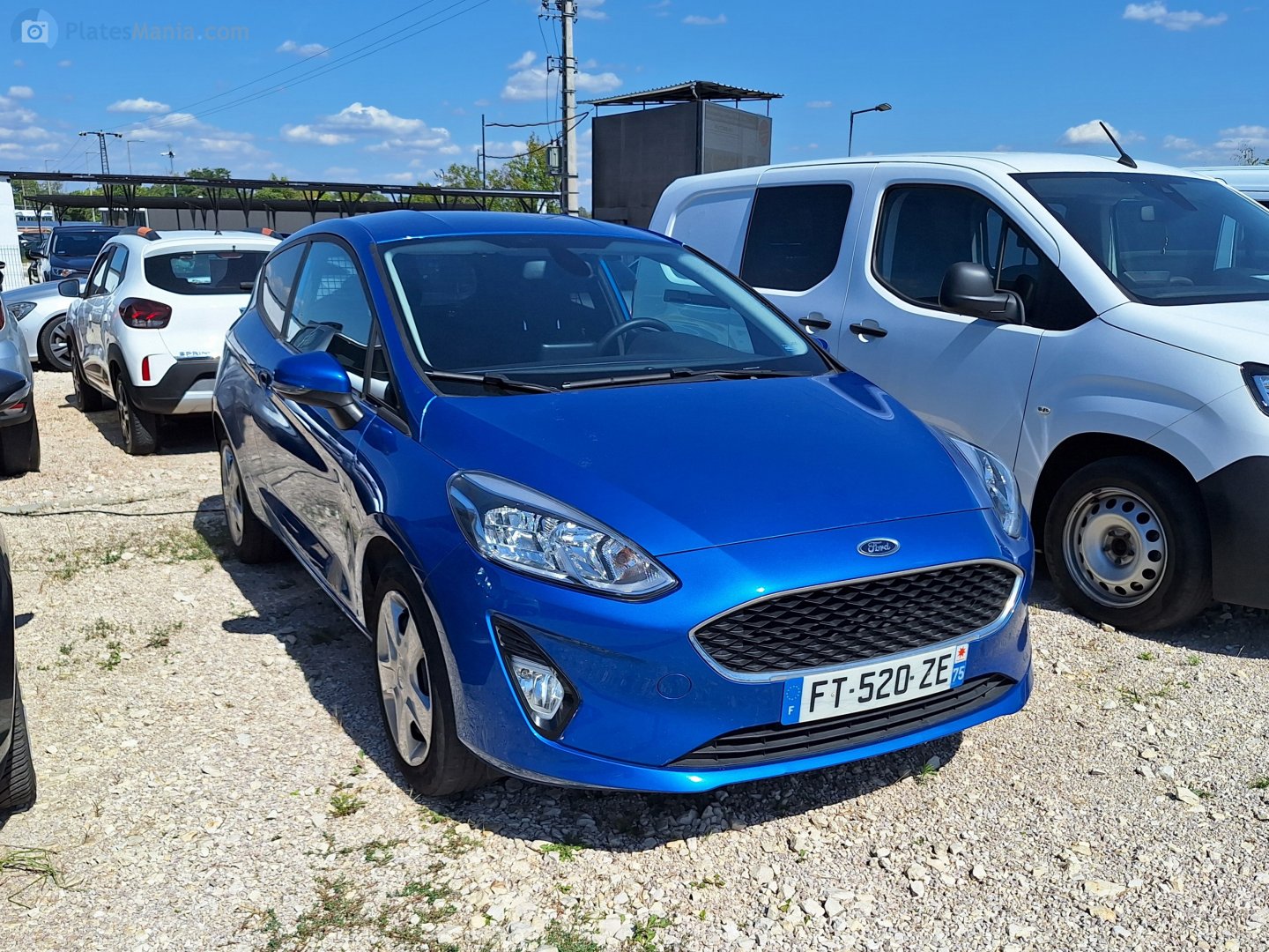 FT-520-ZE, Ford Fiesta 7th gen 3-door Van (B479), 2017–2023