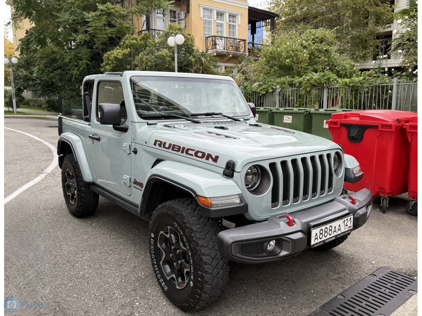 а 888 аа 121, Jeep Wrangler 4th gen 3-door SUV (JL), 2018–