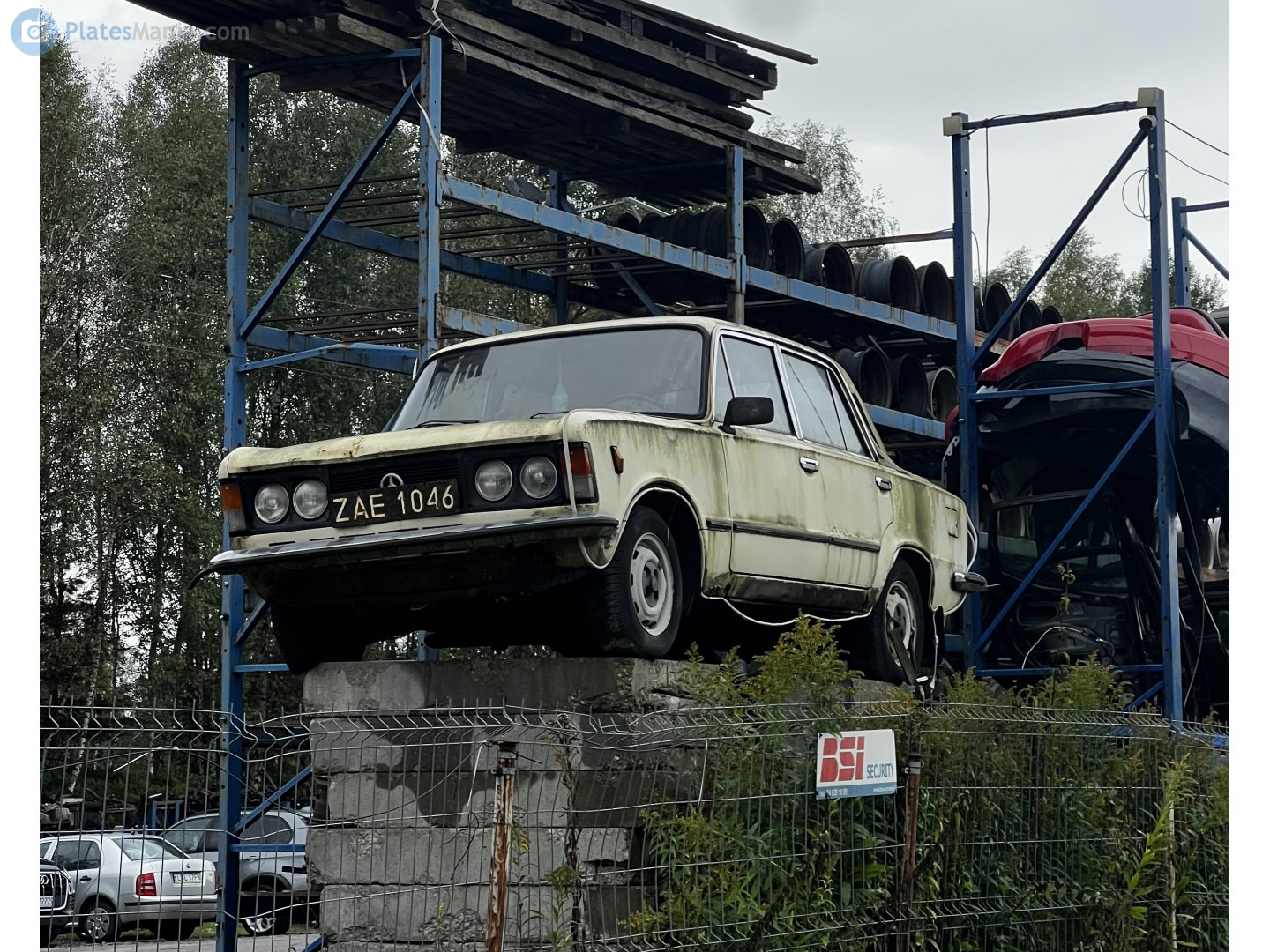 ZAE 1046, FSO 125p 1st gen Sedan, 1983–1991