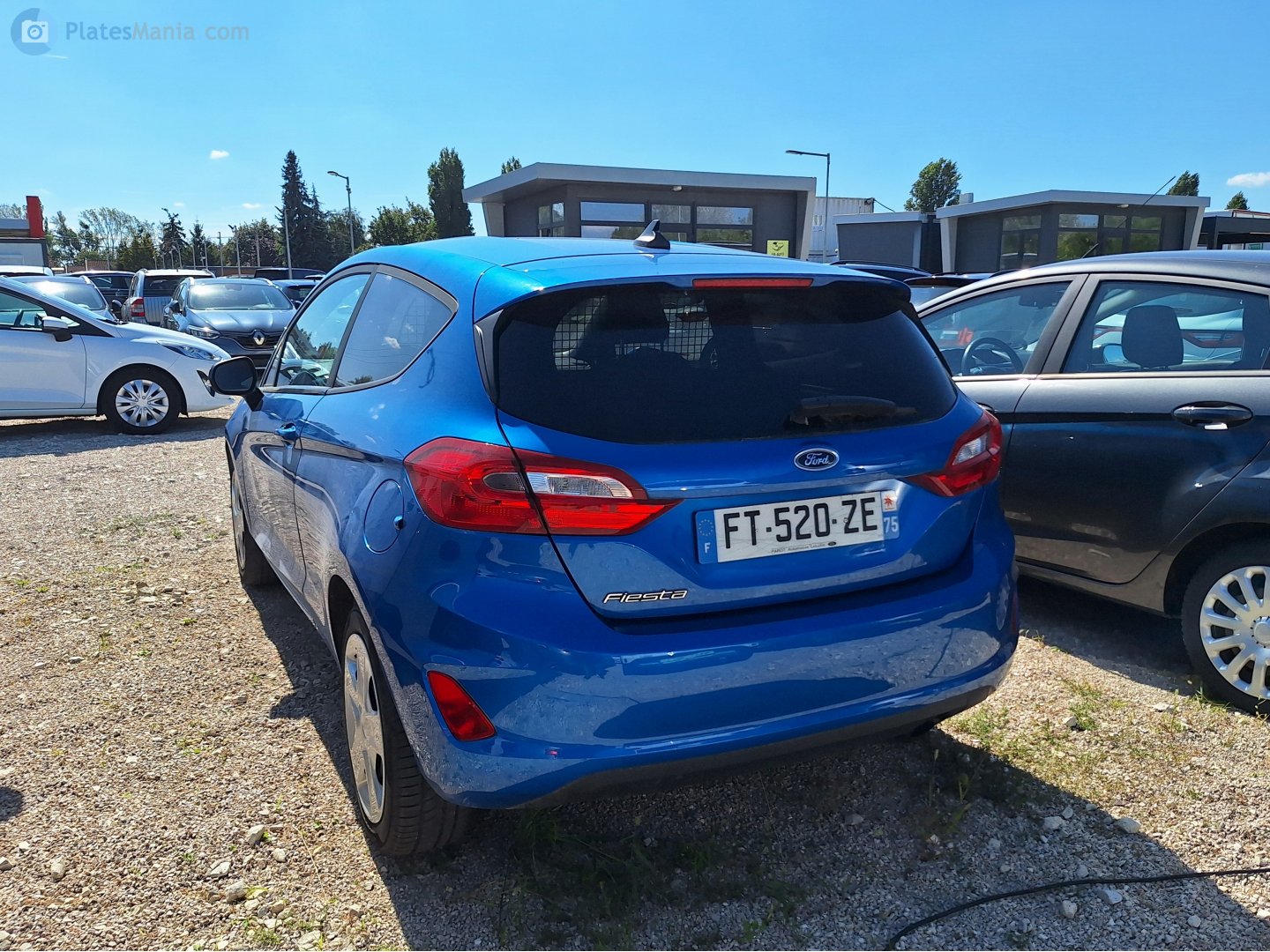 FT-520-ZE, Ford Fiesta 7th gen 3-door Van (B479), 2017–2023