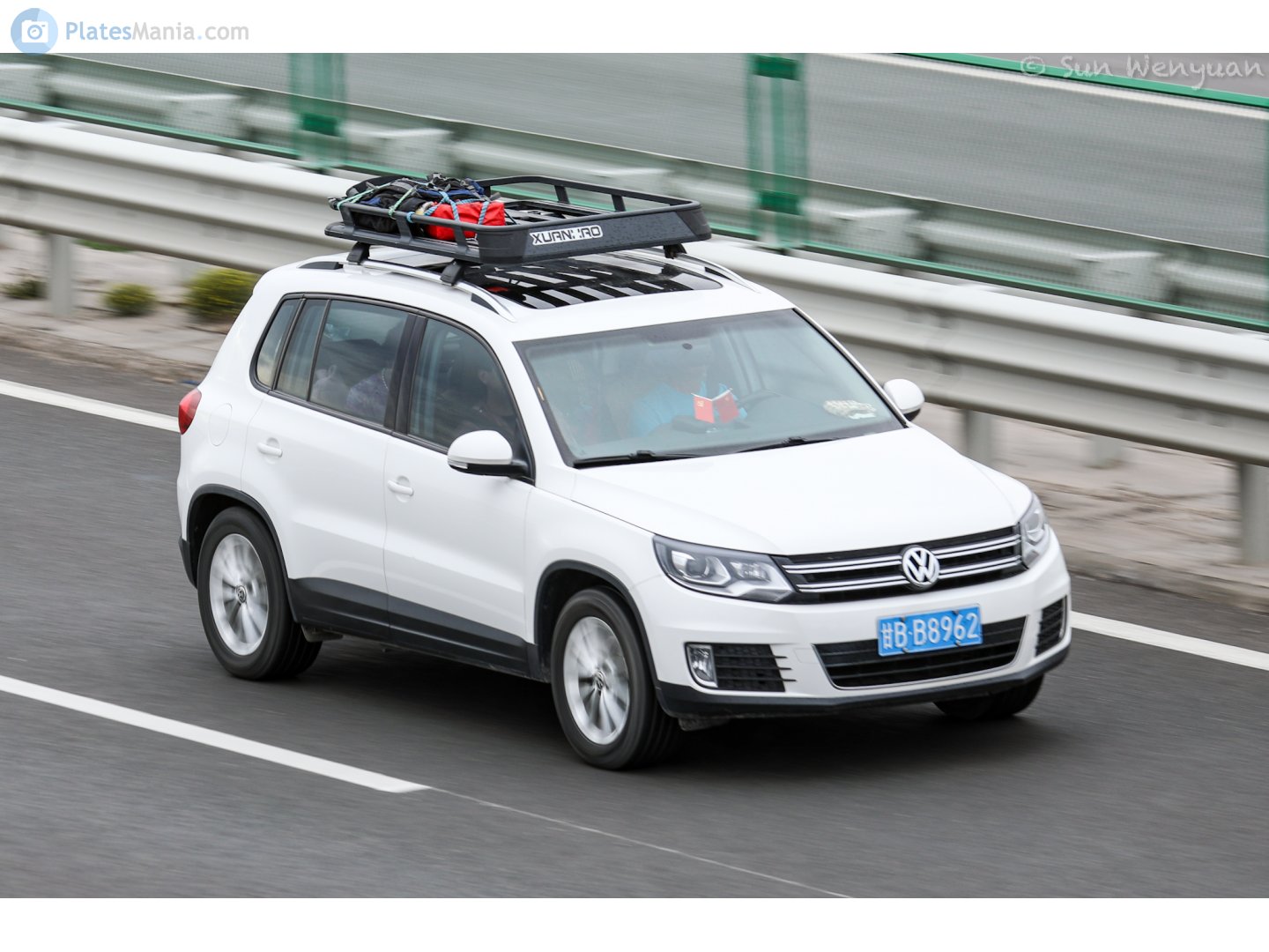 甘B·B8962, Volkswagen Tiguan 1st gen (5N), facelift, 2011–2016