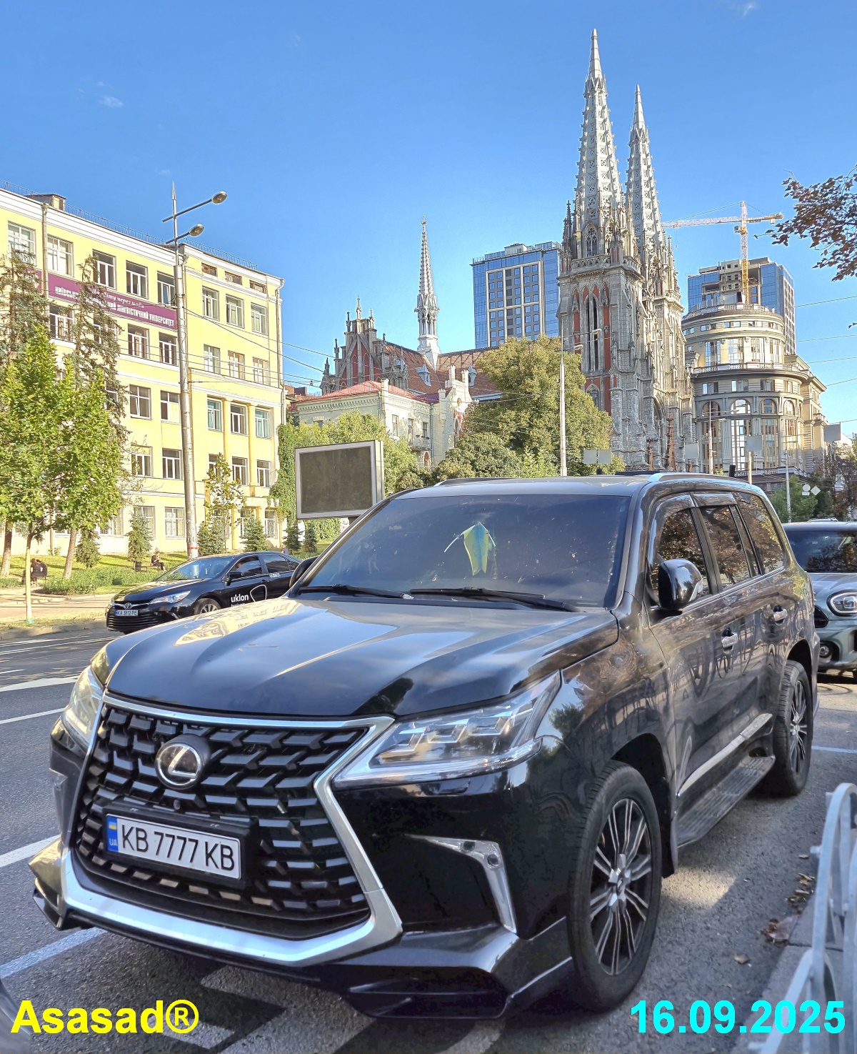 KB 7777 KB, Lexus LX 3rd gen (J200), 2nd facelift, 2015–2021