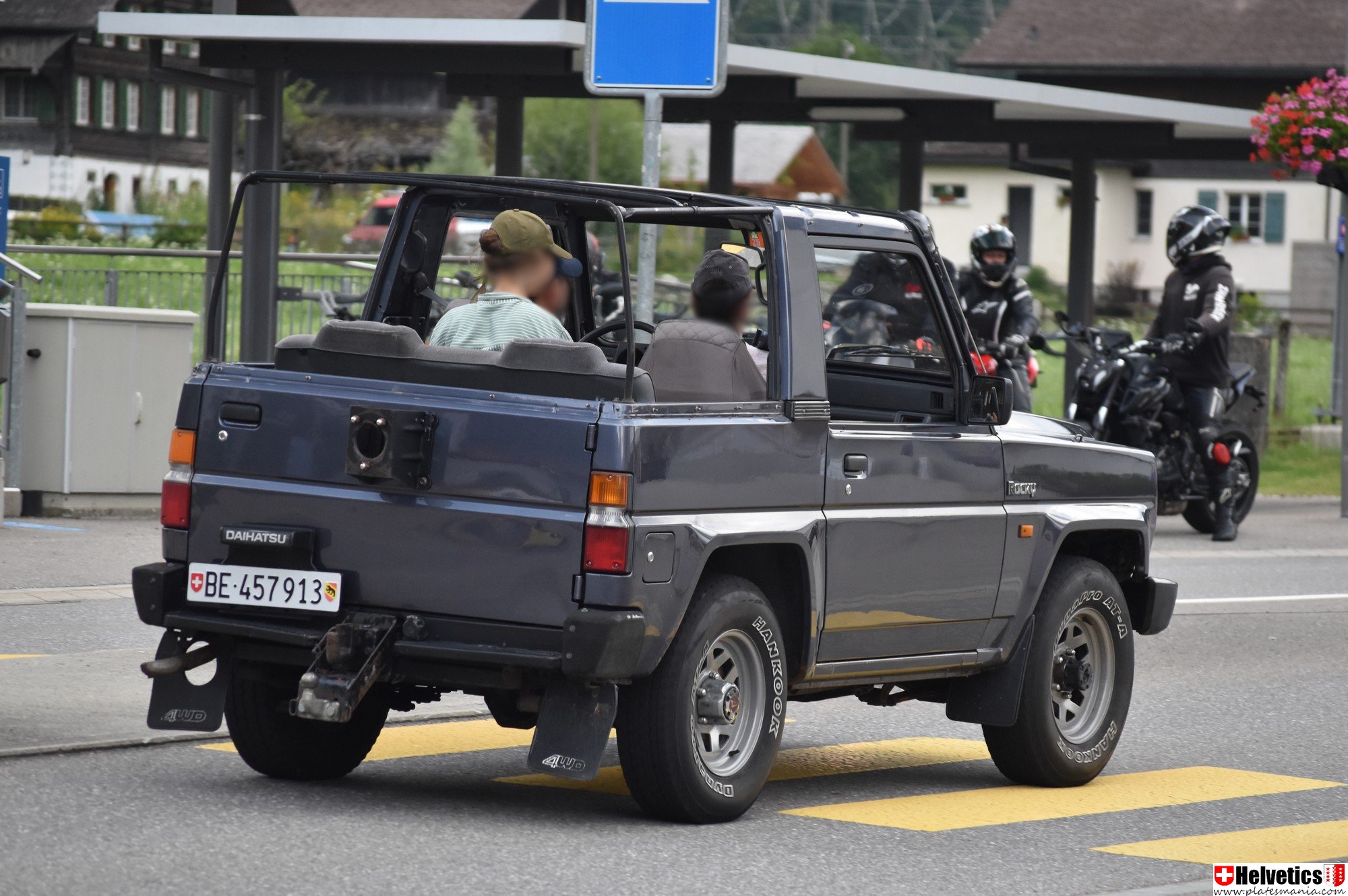 BE 457913, Daihatsu Rocky 1st gen (F70), 1984–2002 (Rugger rebadge)