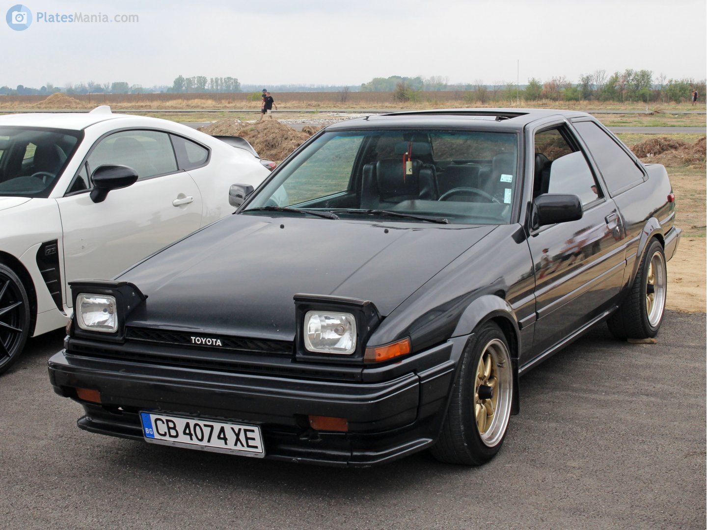 CB 4074 XE, Toyota Corolla 5th gen (GT-SSR5) Sport Coupé (AE86), 1983–1987