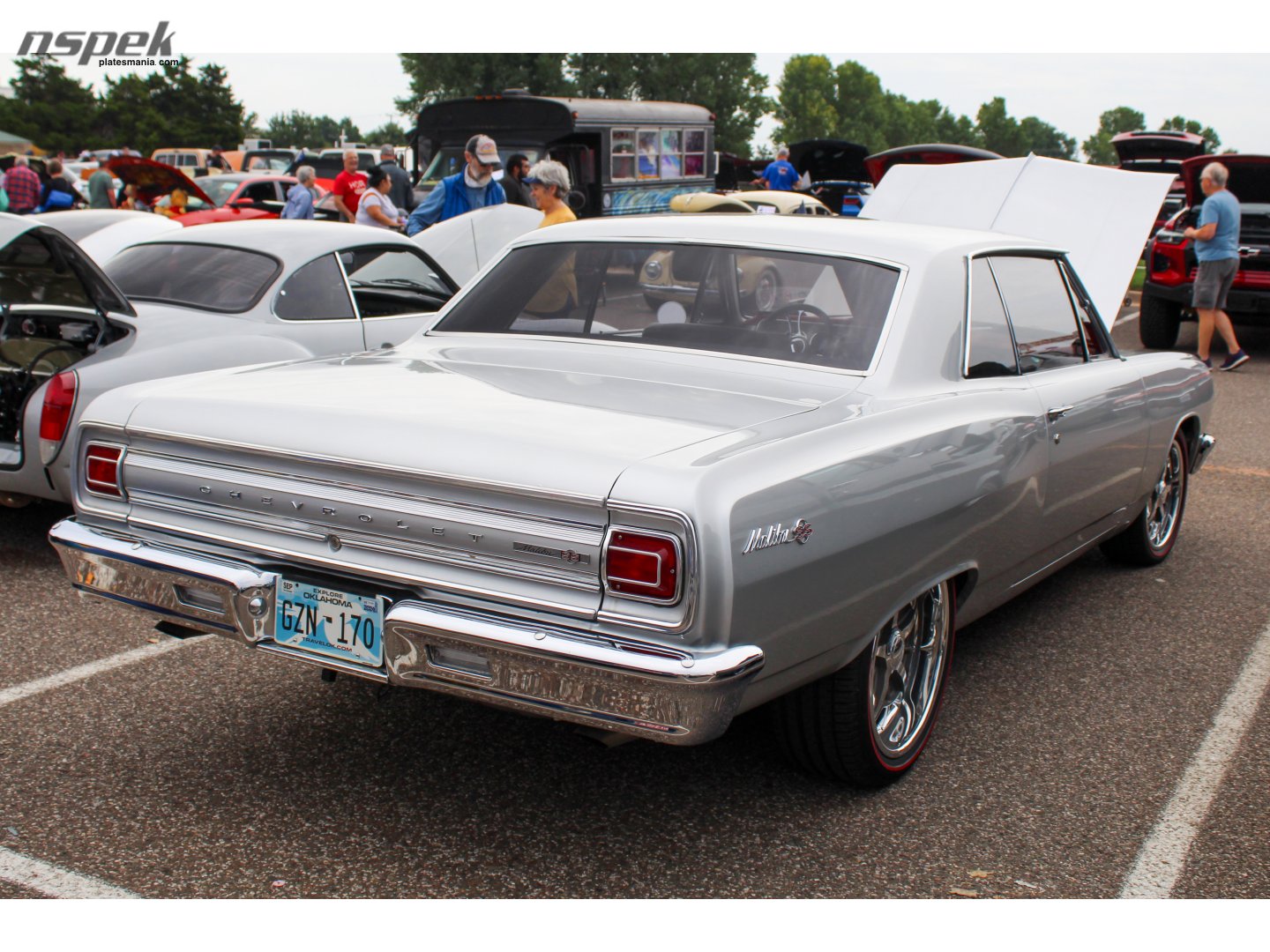 GZN-170, Chevrolet Chevelle 1st gen 1965 2-door Hardtop (37; A-body), 1st facelift, 1964–1965