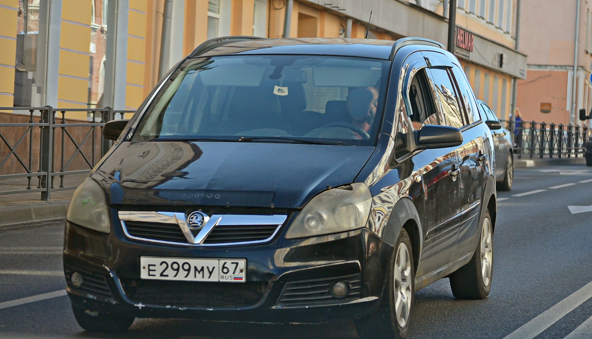 е 299 му 67, Opel Zafira 2nd gen (Family) (B; A05), 2005–2014
