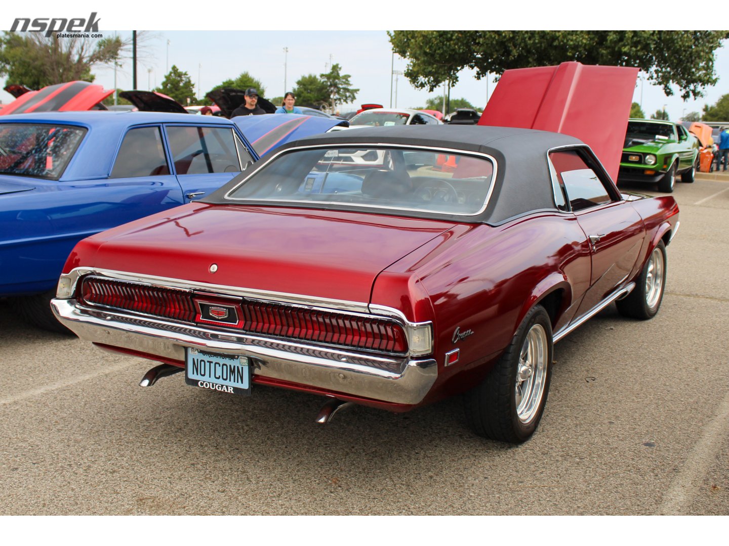 NOTCOMN, Mercury Cougar 1st gen 1969 2-door Hardtop (65A/65B/65C), 1st facelift, 1968–1969
