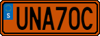 License plate of Sweden, Sportcars