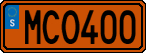 License plate of Sweden, Sportcars