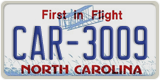 North Carolina, ABC-1234