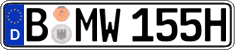 German license plate, Plates for oldtimers (type 