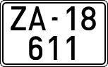 License plates of Spain, 1900 year series