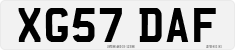 License plate of the United Kingdom, 2001 year system