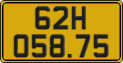 License plate of Vietnam, Commercial vehicles