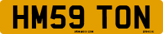 License plate of the United Kingdom, 2001 year system