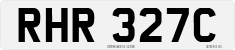 License plate of the United Kingdom, 1963 year system
