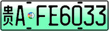 License plate of China, Electric vehicles