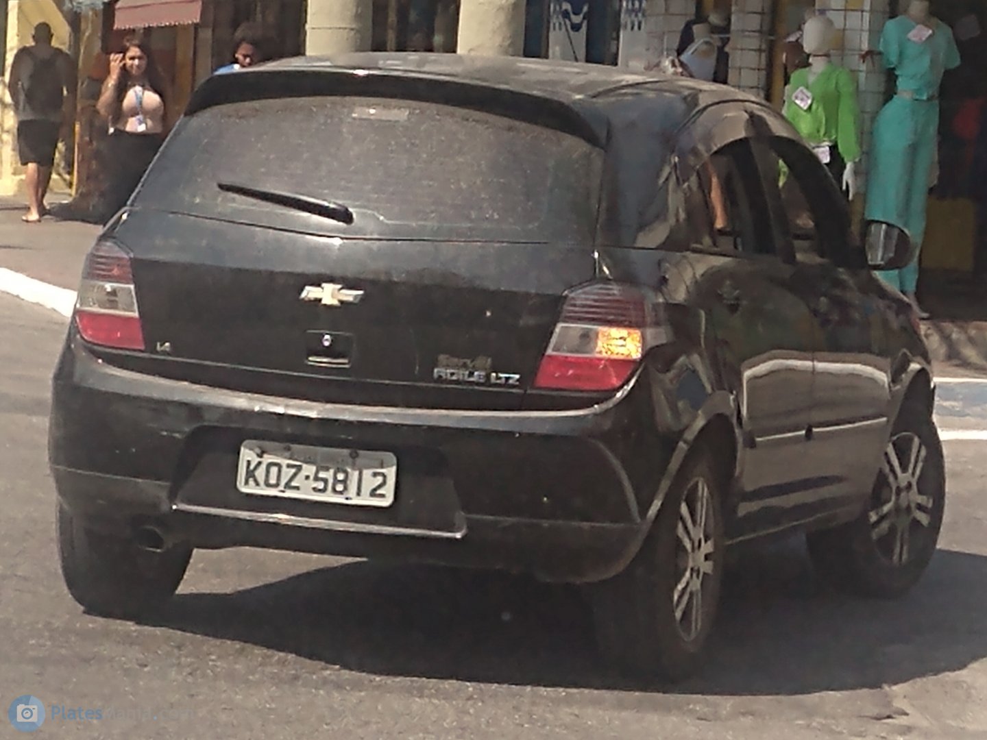 KOZ-5812, Chevrolet Agile 1st gen (GM4200), 2009–2016