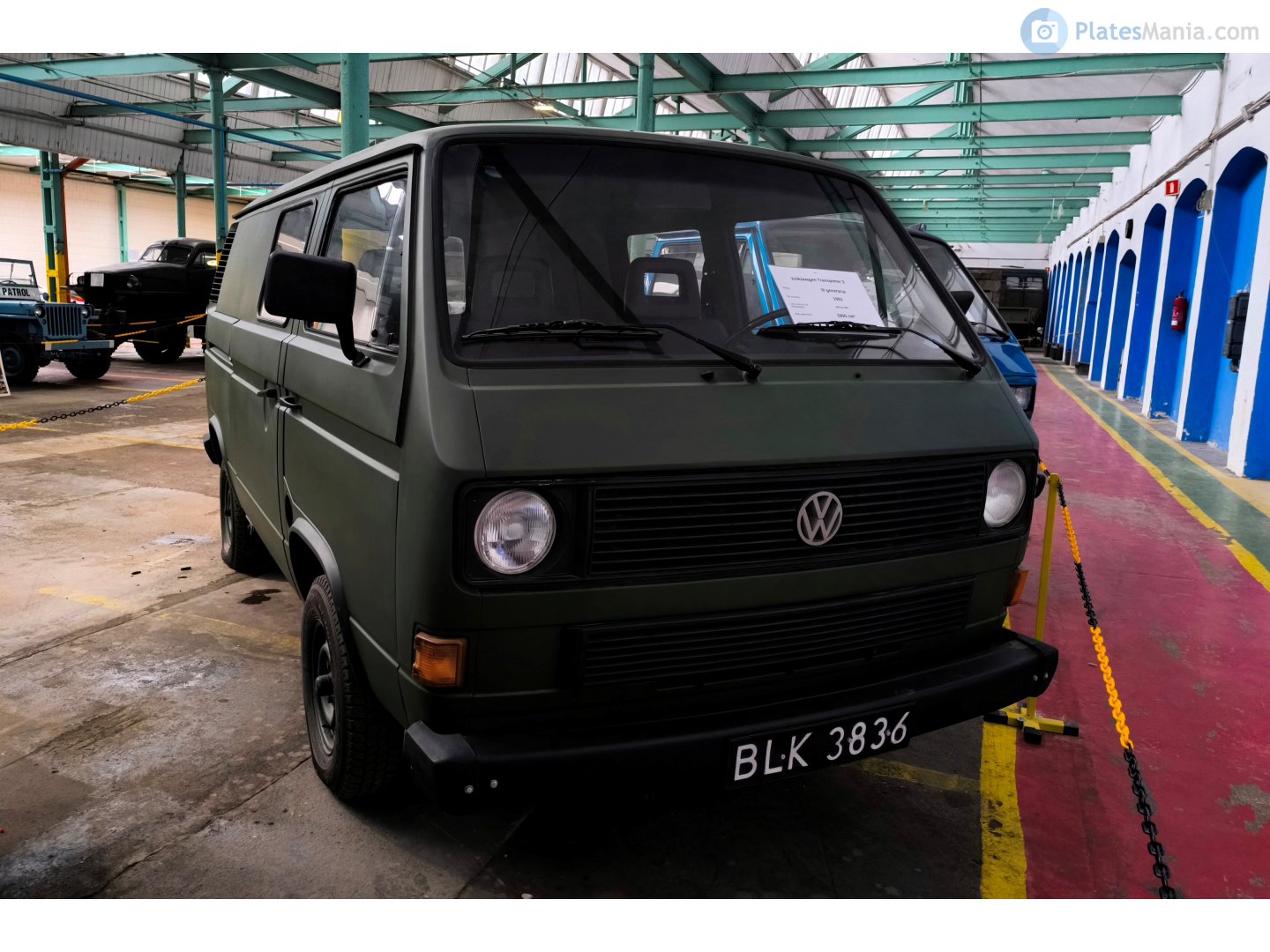 BLK 3836, Volkswagen Transporter 3rd gen Van (T3), 1979–1992
