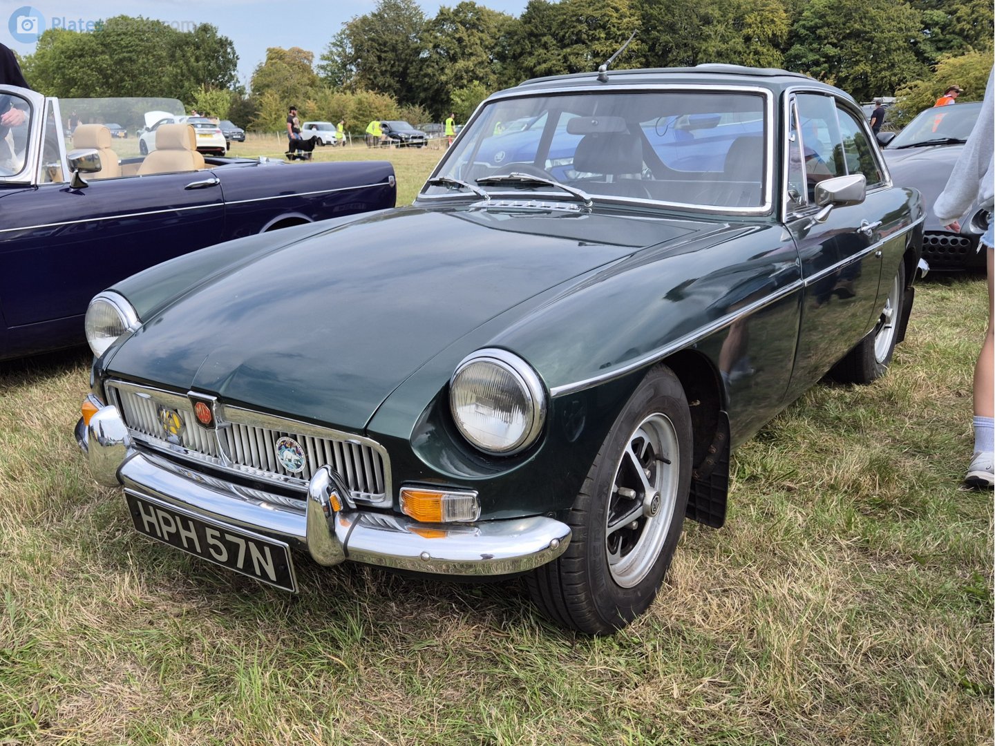 HPH57N, MG B 1st gen GT Coupé, 1965–1980