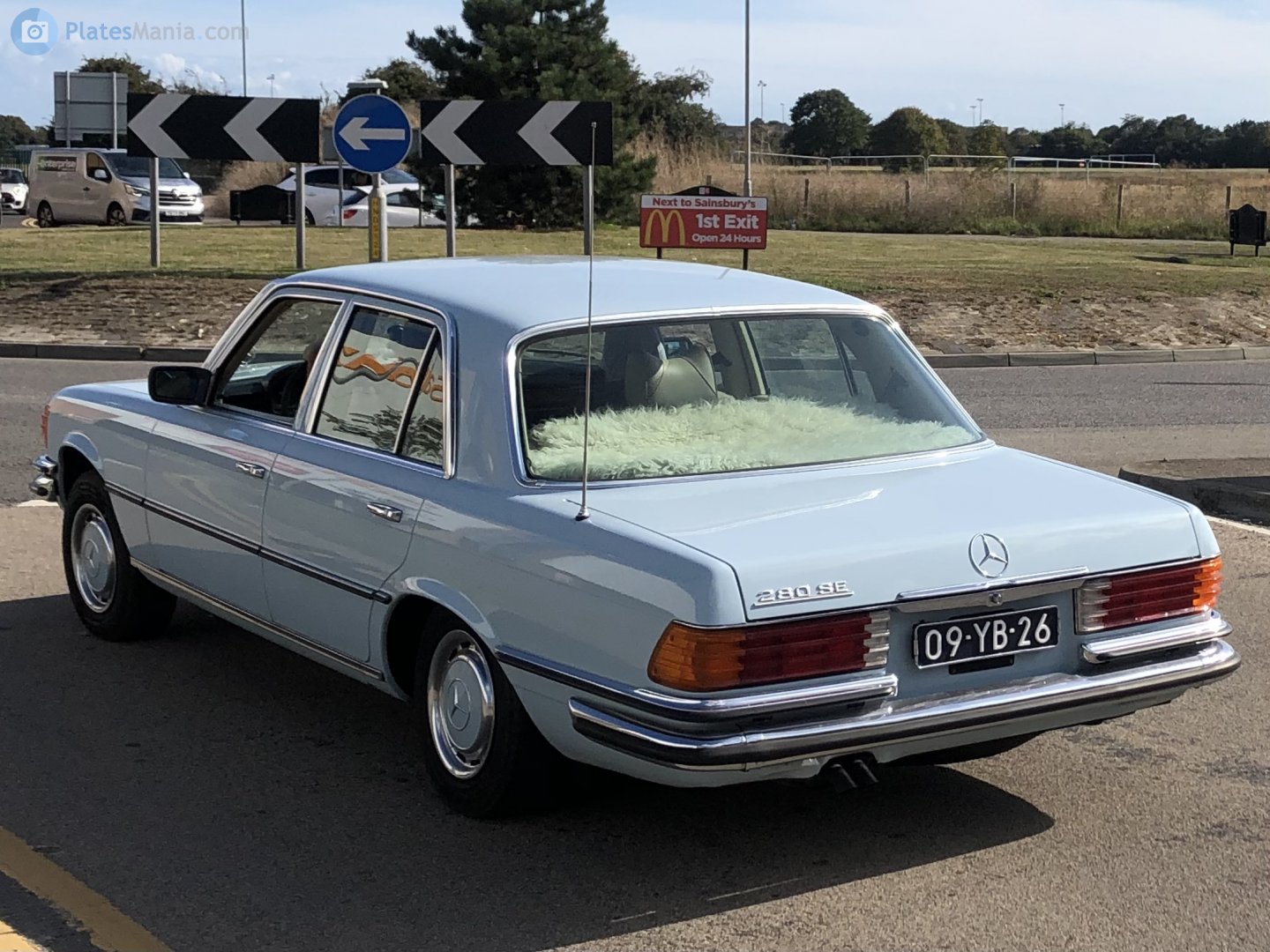 09-YB-26, Mercedes-Benz S-Klasse 3rd gen (W116/V116), 1972–1980