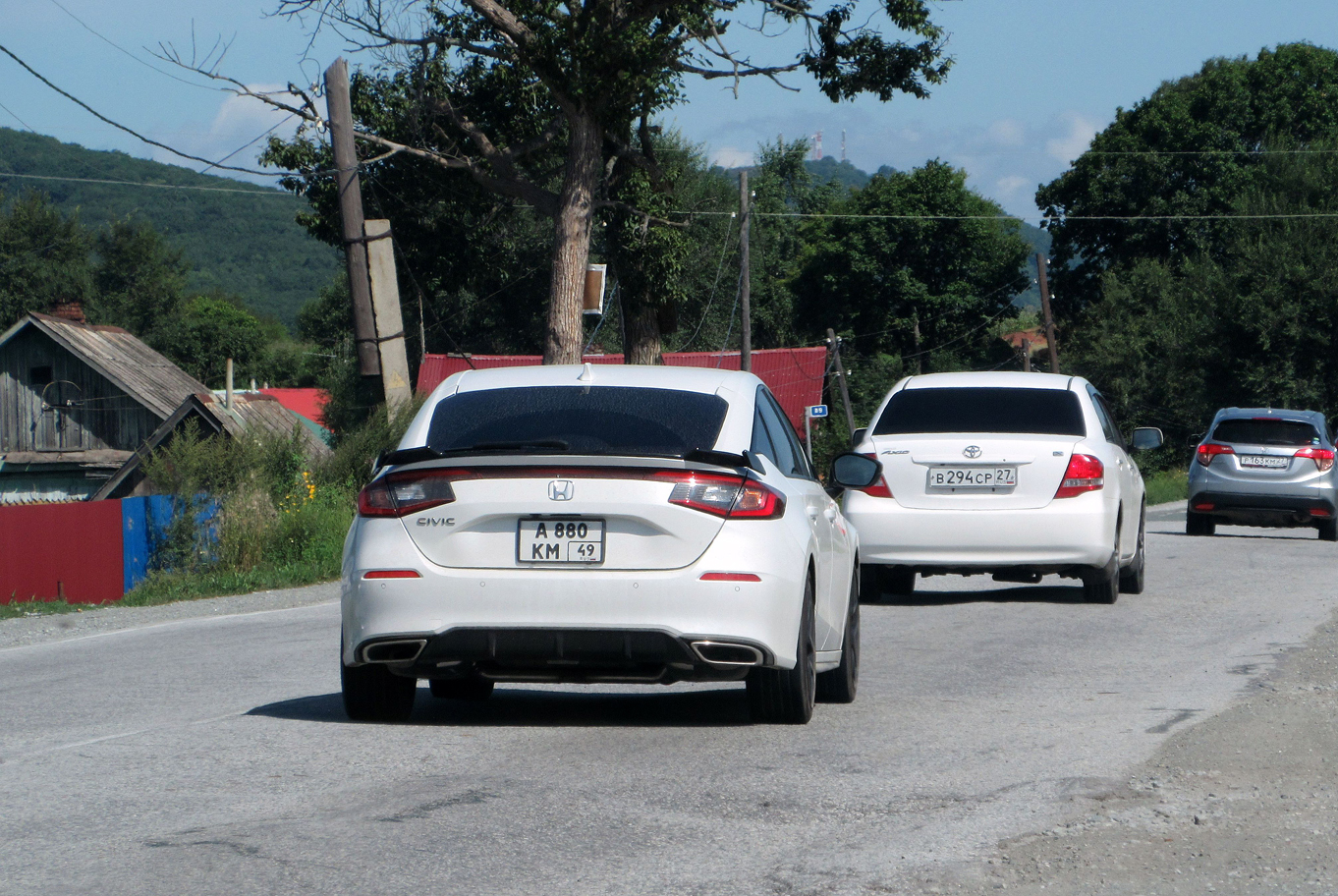 а 880 км 49, Honda Civic 11th gen Hatch (FL), 2021–