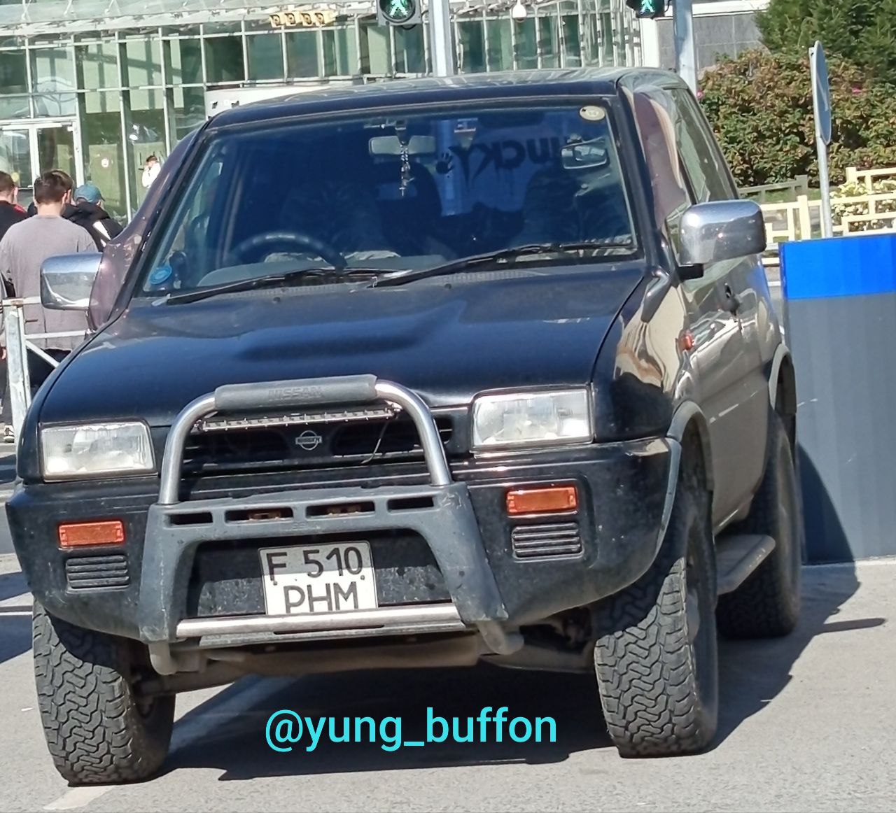 F 510 PHM, Nissan Mistral 1st gen 3-door SUV (R20; JP-market), 1995–1998