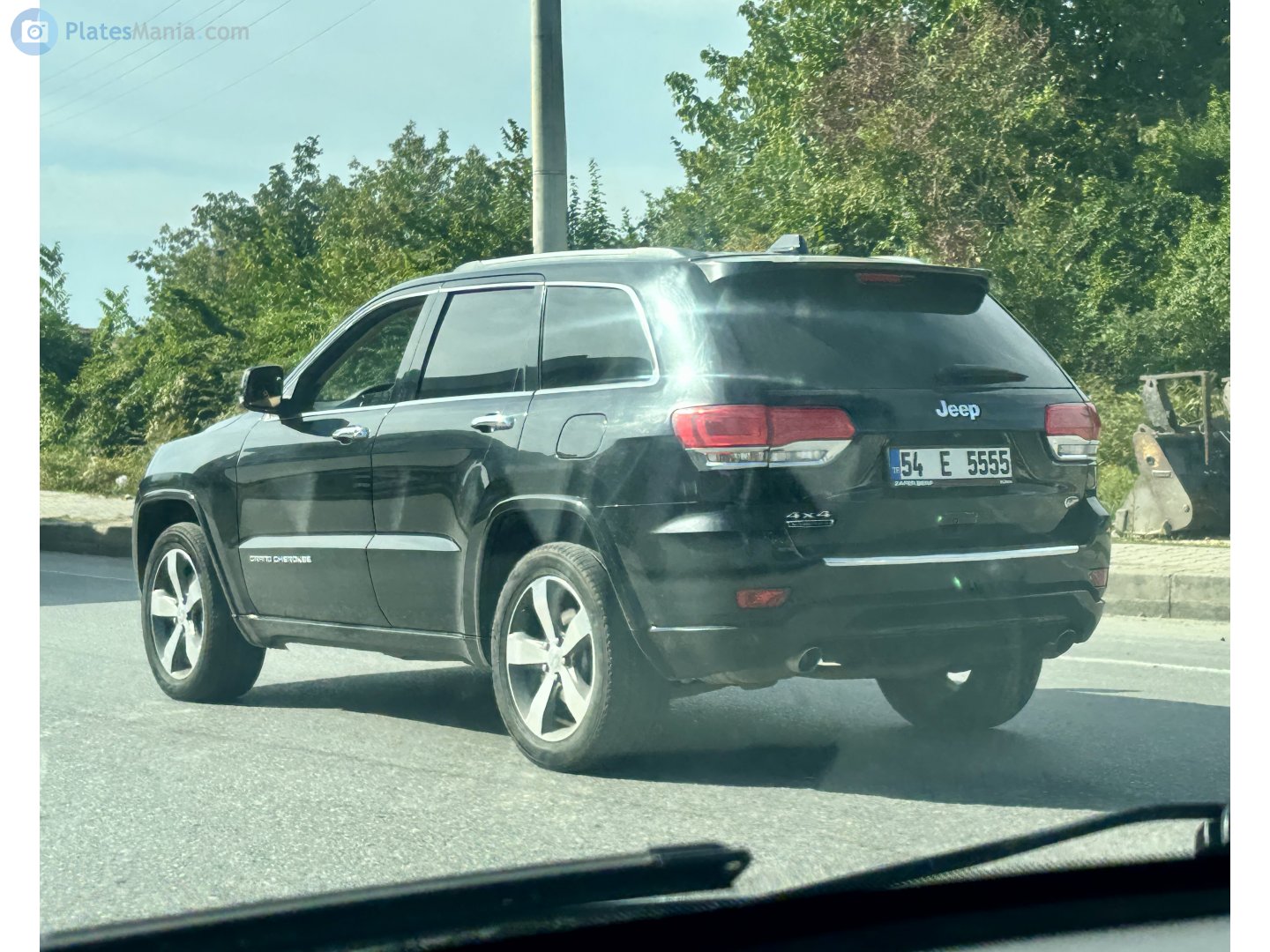 54 E 5555, Jeep Grand Cherokee 4th gen (WK2), facelift, 2013–2022
