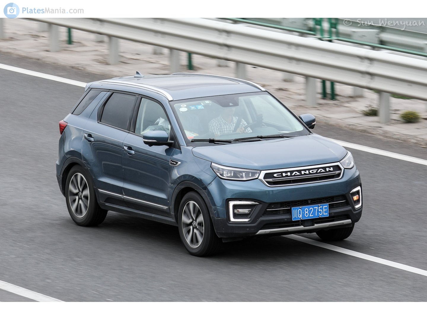 川Q·8275E, Changan (Chana) CS55 1st gen, 2017–