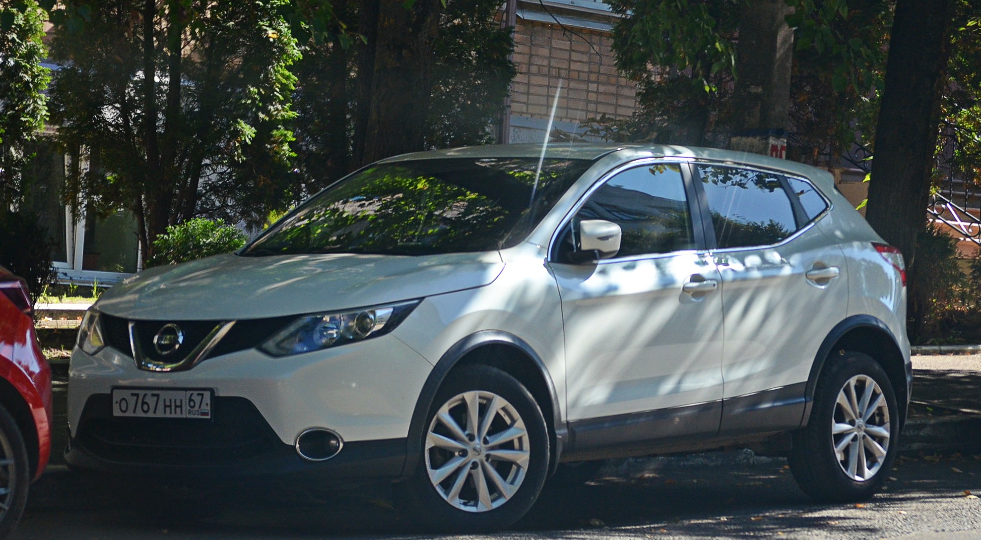 о 767 нн 67, Nissan Qashqai 2nd gen (J11), 2014–2017 (–2019 for others)