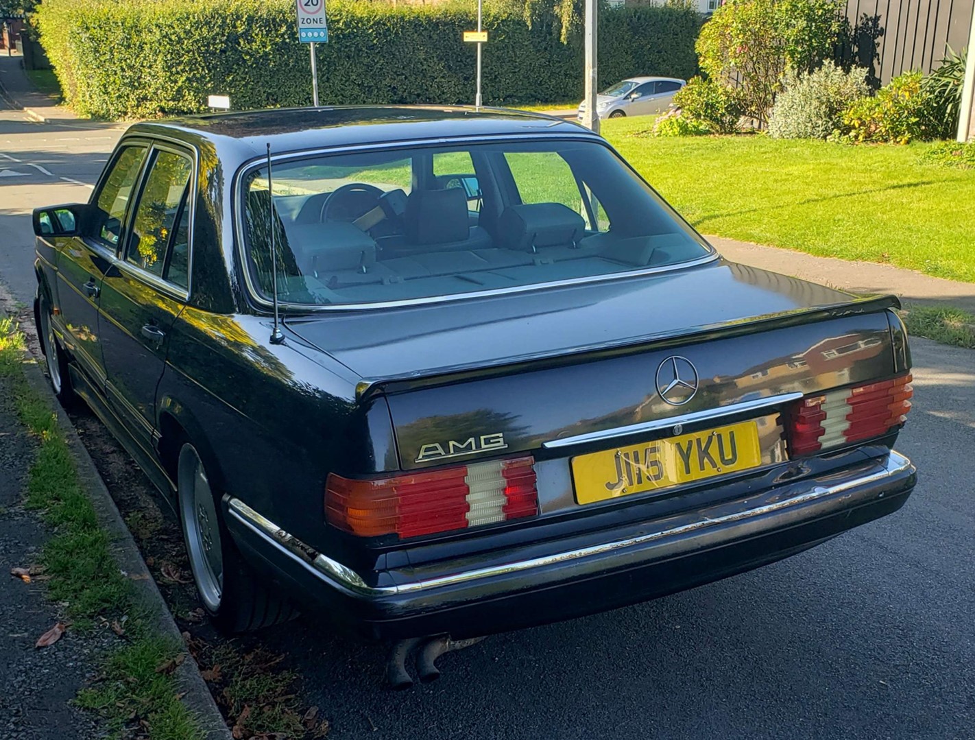 J115YKU, Mercedes-Benz S-Klasse 4th gen Sedan (W126/V126), 1979–1991
