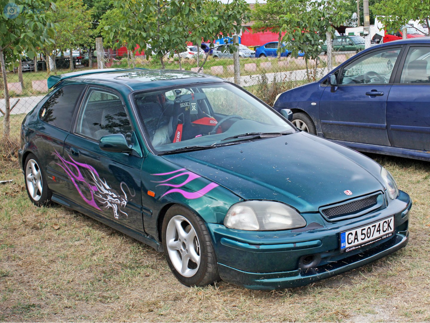 CA 5074 CK, Honda Civic 6th gen Hatchback (EK; Global-market), 1995–2000