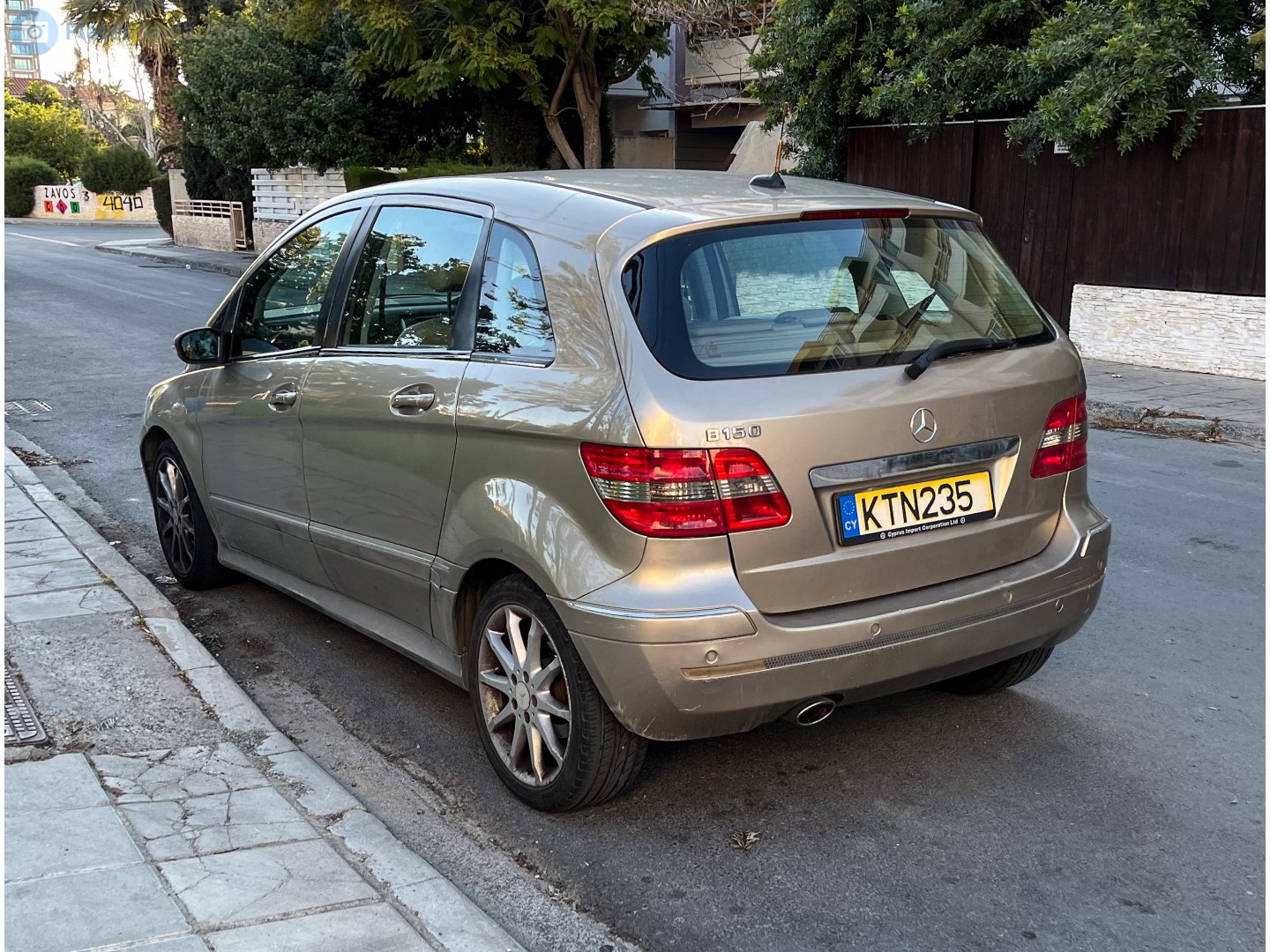 KTN 235, Mercedes-Benz B-Klasse 1st gen (W245), 2005–2011
