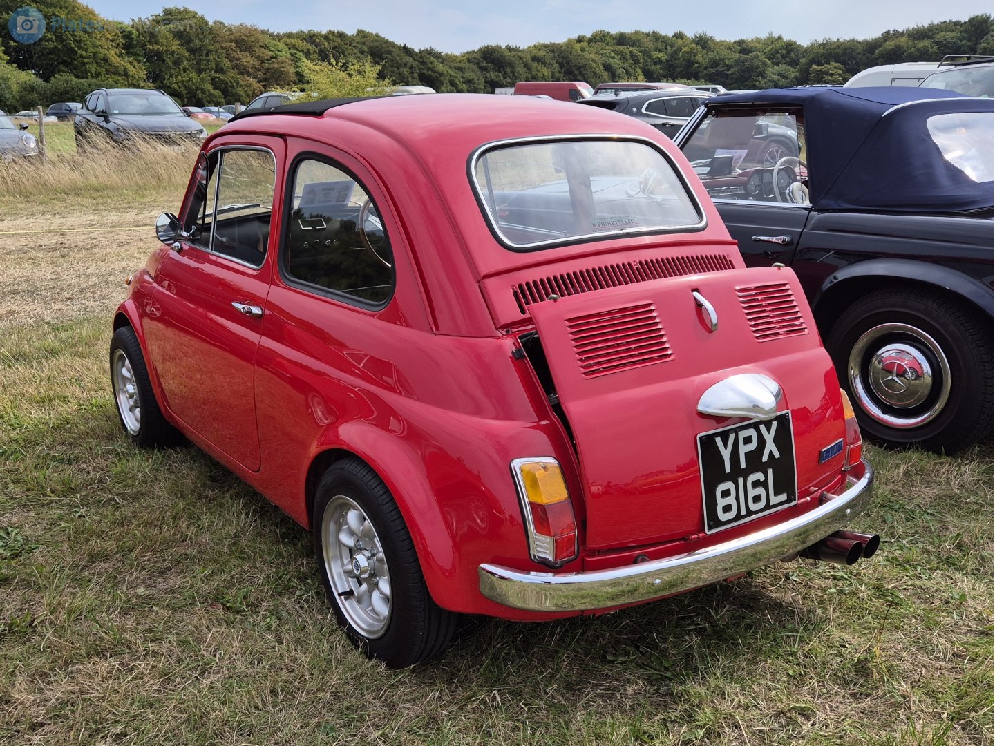 YPX816L, FIAT 500 1st gen 500R (110), 1972–1976