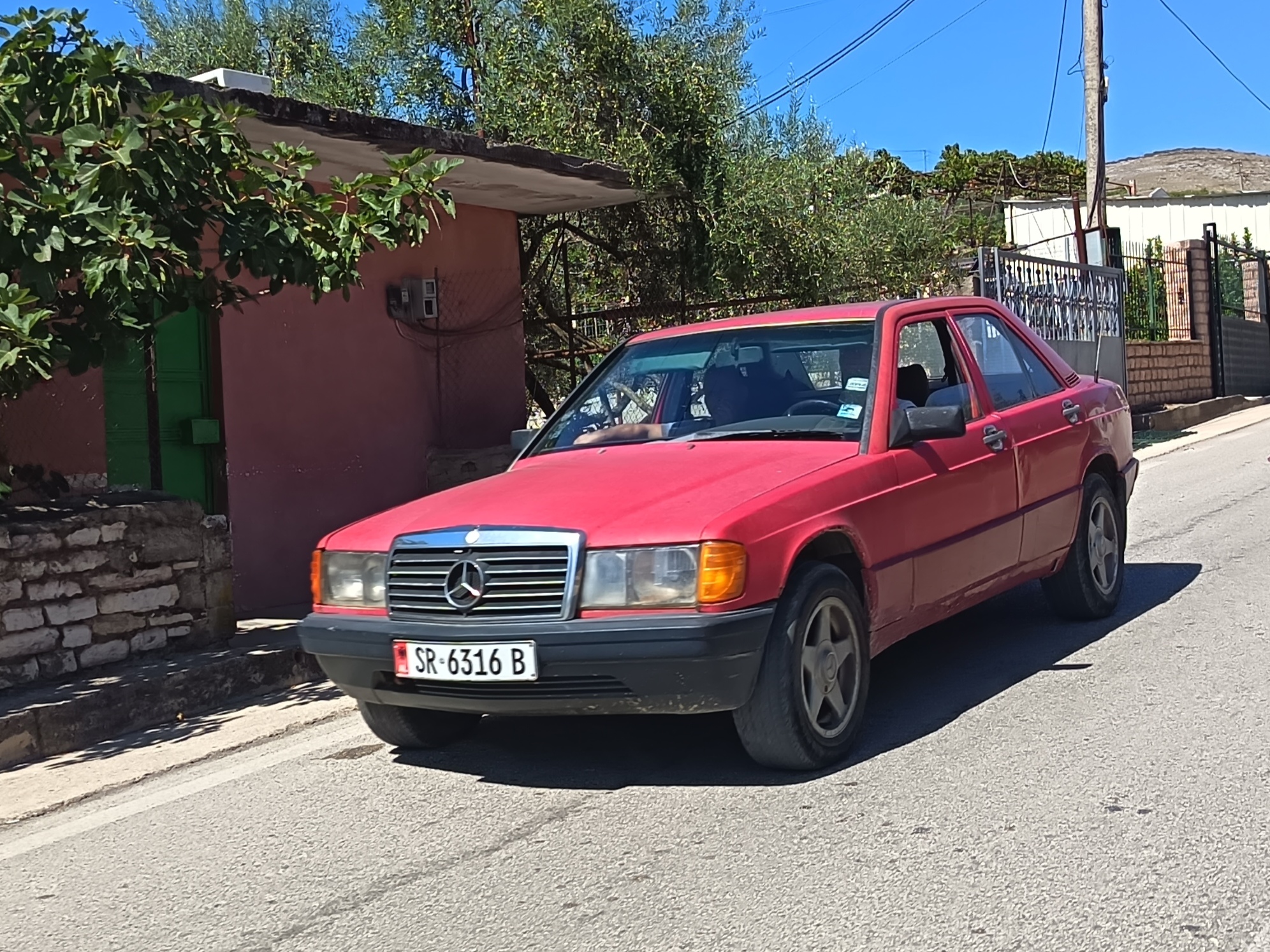 SR 6316 B, Mercedes-Benz C-Klasse 190 Sedan (W201), 1982–1993