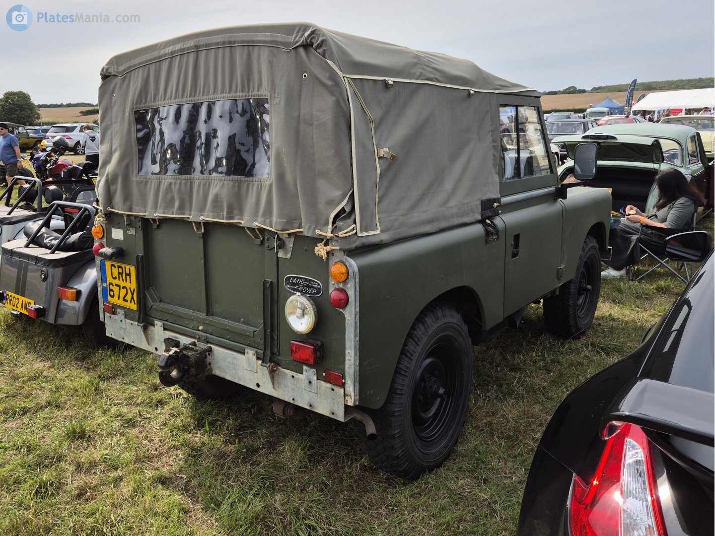 CRH672X, Land Rover Series III 88'' Soft-top Convertible, 1971–1985