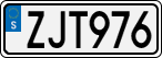 License plate of Sweden, Regular plates