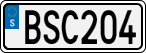 License plate of Sweden, Regular plates