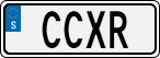 License plate of Sweden, Vanity Plates
